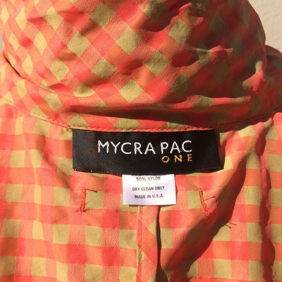 Mycra Pac One Checkered Gingham Drawstring Jacket - Picture 8 of 12